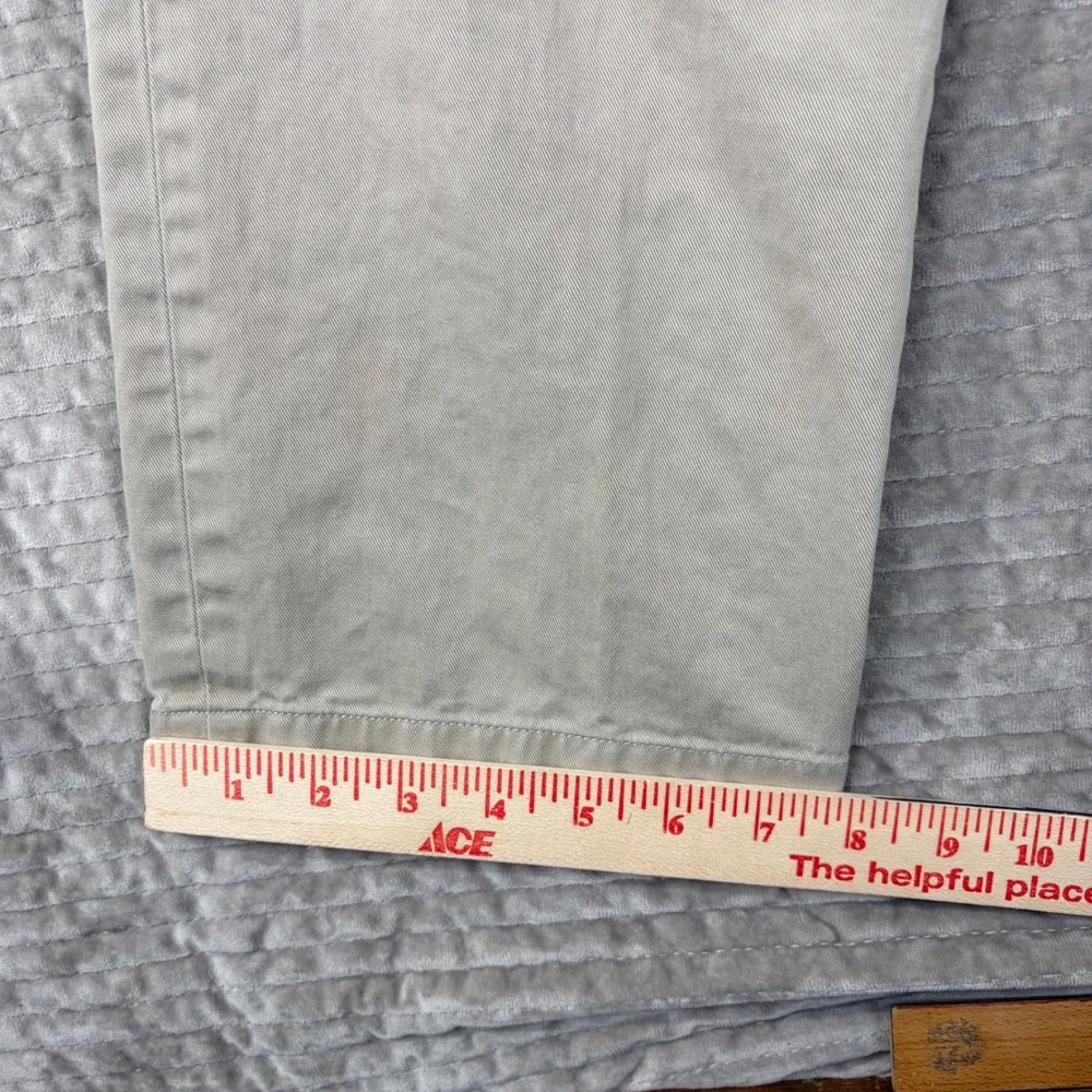 Polo Ralph Lauren‎ Classic Fit Khaki Chino Pants Mens 32/34 Tan Cotton Twill